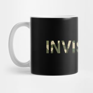 Invisible Text In Camouflage Mug